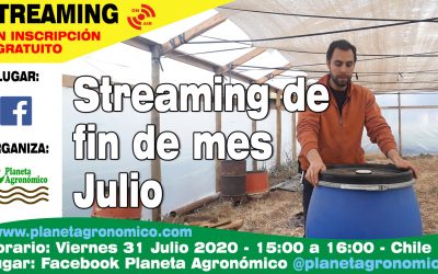 Streaming de fin de mes de Julio – Temática Sorpresa