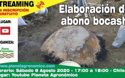 STREAMING: Elaboración de abono bocashi en el campo